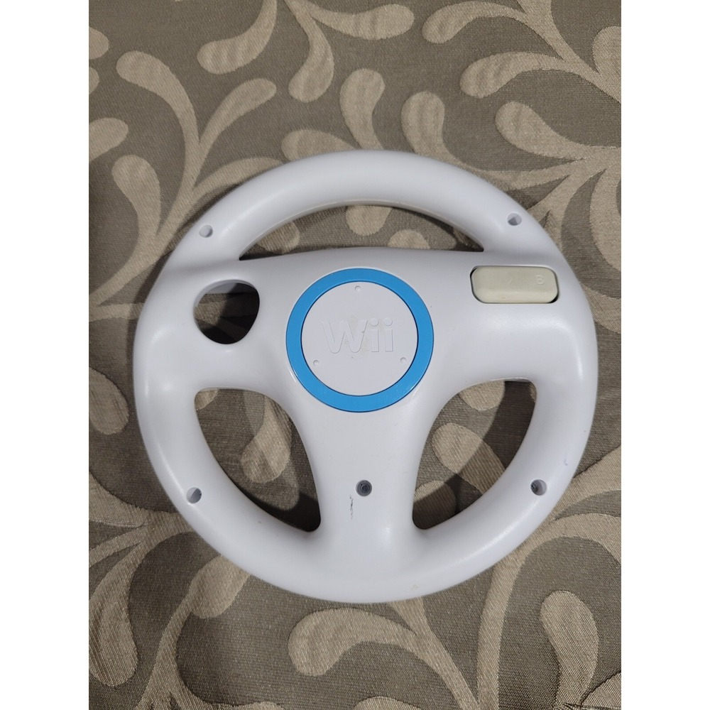 Wii Racing Steering Wheel OEM Official Mario Kart Wheel (Nintendo Wii)